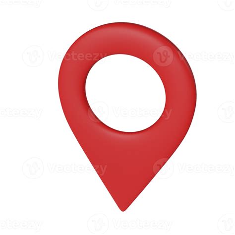 Free Red Pin 3d 10897127 Png With Transparent Background