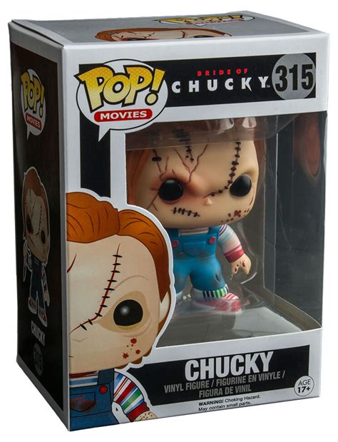 Funko Pop Movies Bride Of Chucky 315 Scarred Chucky New Mint Condition
