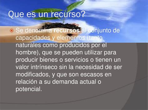 Ppt Recursos N Aturales Powerpoint Presentation Free Download Id