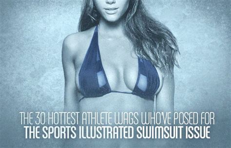The Hottest Athlete Wags Who Ve Posed For The Sports Illustrated