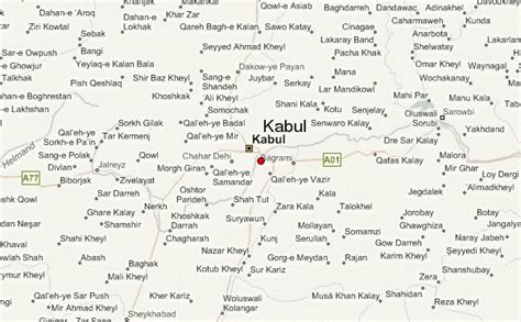 Interactive map of kabul area. Kabul Location Guide