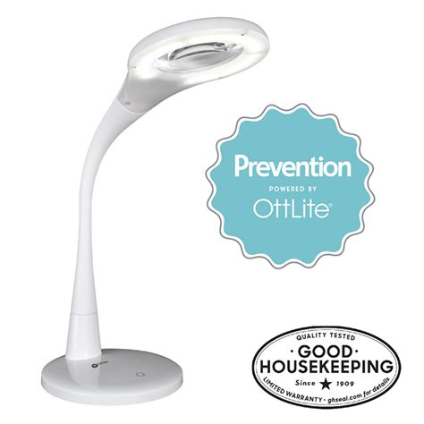 Prevention By Ottlite Led Flexible Magnifier Lamp Clearsun Led