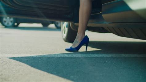 Woman Stepping Out Of Car Stock Videos And Royalty Free Footage Istock