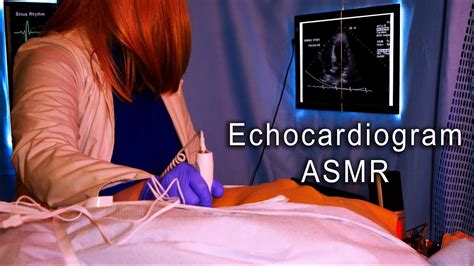 Asmr Hospital Echocardiogramultrasound Medical Role Play Youtube