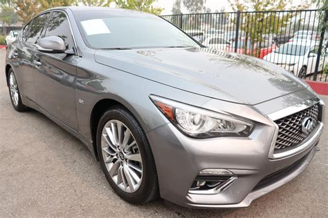 Certified Pre Owned 2018 Infiniti Q50 30t Luxe