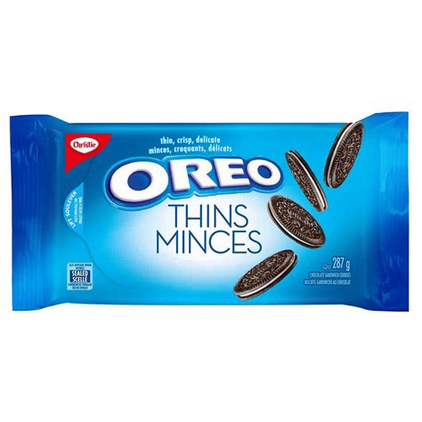 Oreo Thins Original Sandwich Cookies 1 Resealable Pack 287g