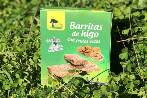 Barritas de higo con frutos secos Recarga energías de forma natural