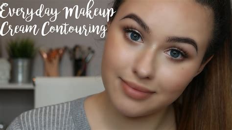 Everyday Makeup Cream Contouring Highlighting Youtube
