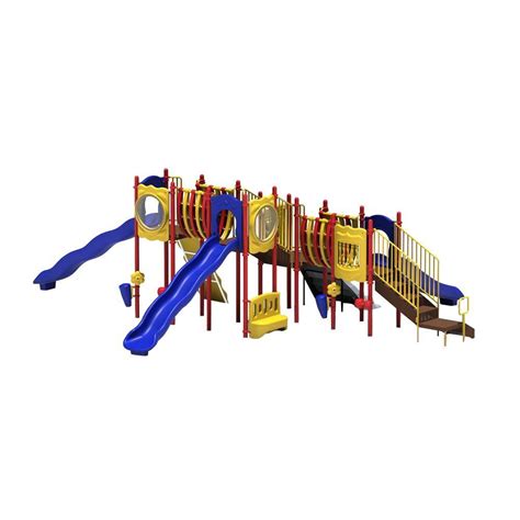 Ultra Play Uplay Today Big Sky Playful Commercial Playset With Ground