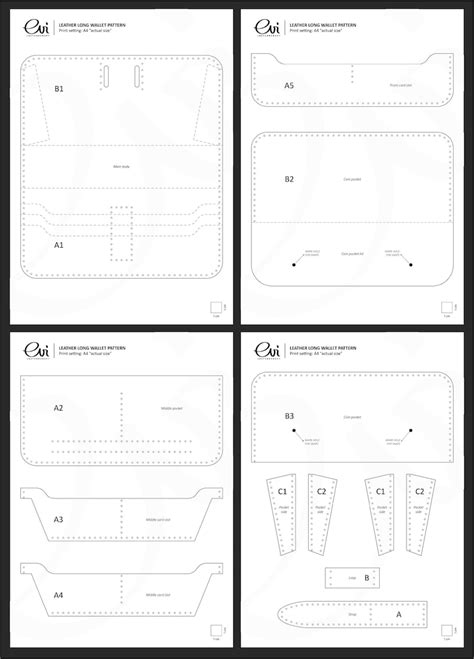 Long Wallet Template Free Printable Word Searches