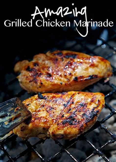 Amazing Grilled Chicken Marinade Plain Chicken