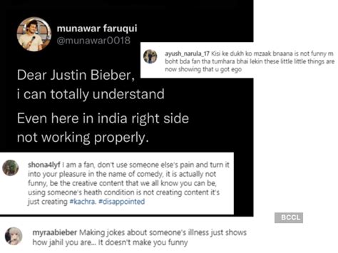 lock upp winner munawar faruqui s tweet on justin bieber s facial paralysis draws flak user