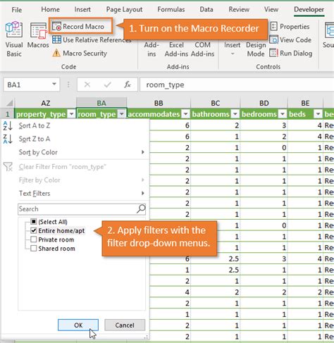 How To Create VBA Macro Buttons For Filters In Excel LaptrinhX