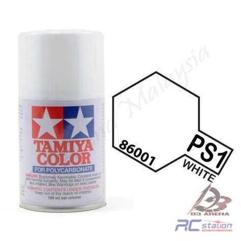 Tamiya 86001 Ps 1 White 100ml Spray Can 86001 Lazada