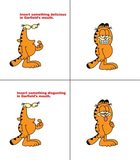 Feed Garfield Meme By Blackrhinoranger On Deviantart