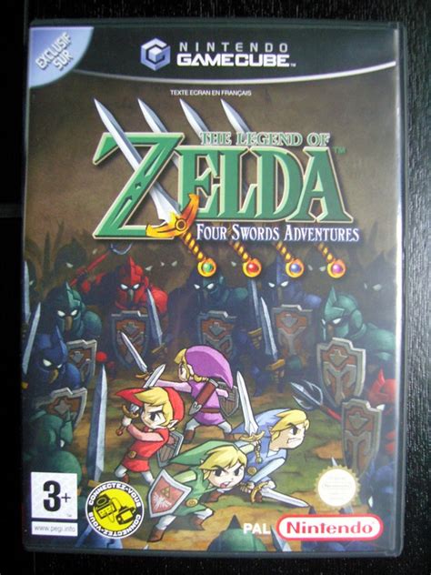 The Legend Of Zelda Four Swords Adventures Gamecube Nintendo Museum