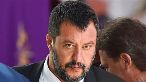 Salvini mostra la metro c di roma questa mattina: Italy's would-be strongman suddenly looks more vulnerable - Salvini stumbles