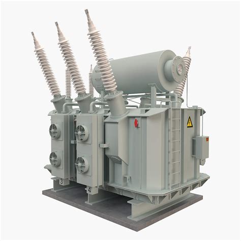 Electrical Transformer 3d Model By Virtual3d