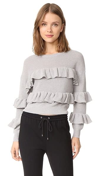 English Factory Ruffle Sweater Shopbop