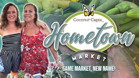 Coconut Creek Hometown Market Oct Apr Youtube