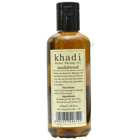 Khadi Herbal Sandalwood Massage Oil Buy Bottle Of 2100 Ml Oil At Best Price In India 1mg