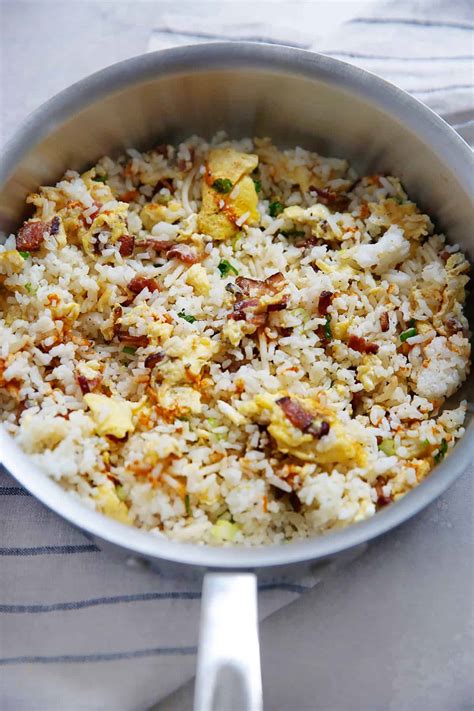 Breakfast Fried Rice Using Only 4 Ingredients Lexis Clean Kitchen