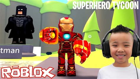 The Best Superhero Tycoon Roblox Game With Ckn Gaming Youtube