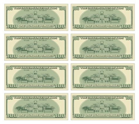 100 Fake Money Printable Printable World Holiday