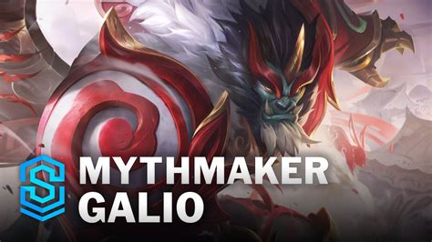 Mythmaker Galio Skin Spotlight League Of Legends YouTube