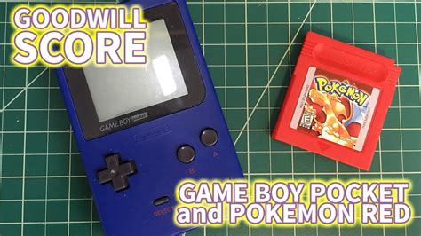 Nintendo Gameboy Color With Pokemon Red Game No Back On Gameboy Tested