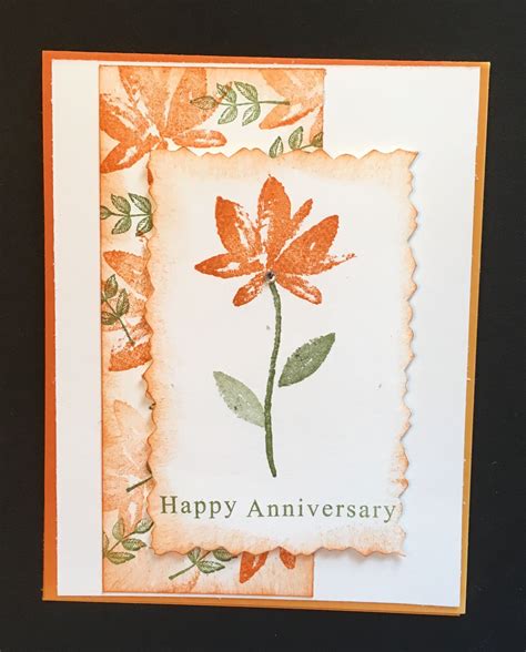 Pin By Cathy Rich On My Cards Fall Cards Happy Anniversary Wedding