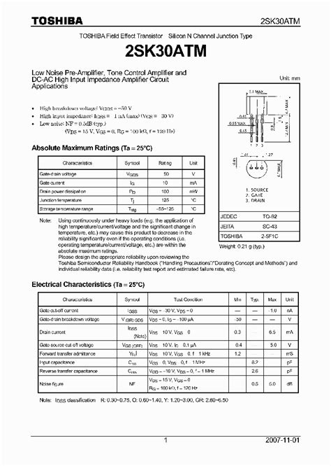 2sk30atm4979247pdf Datasheet Download Ic On Line