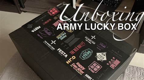 Unboxing Bts Lucky Box 😳 방탄소년단 럭키박스 언박싱 Youtube