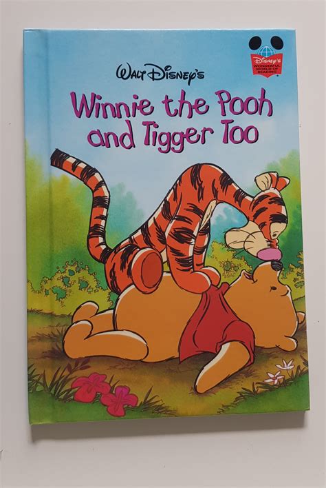 winnie the pooh and tigger too by disney walt very good hardcover 1996 1st edition swallow