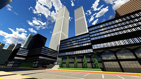 Roprod Audiovisual World Trade Center Twin Towers For Msfs