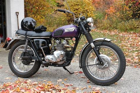 1970 Triumph Trophy 500 Model T100c Triumph Bikes Triumph