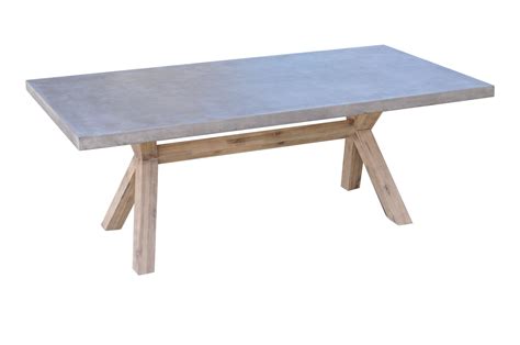Much of our oak and maple wood comes from vermont's own green mountains. Copenhagen Concrete & Timber Outdoor Table - 200cm