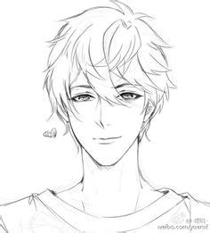 This is what you call a short hair cut that is commonly seen on some of. Draw a Manga Face (Male) | Manga poses | Drawings, Male ...