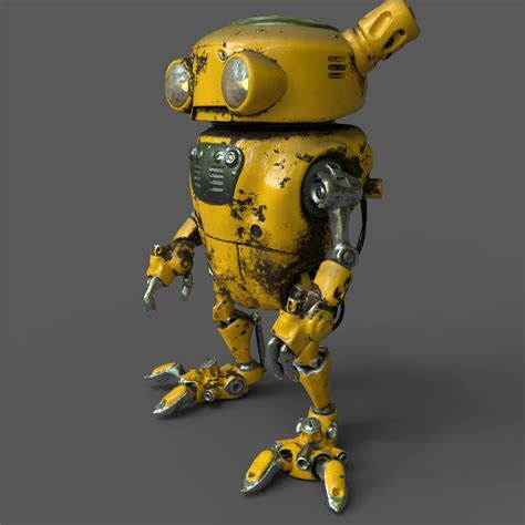 Artstation Steampunk Robot