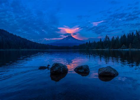 Lake Blue Sky Sunset 4k Wallpaperhd Nature Wallpapers4k Wallpapersimagesbackgroundsphotos