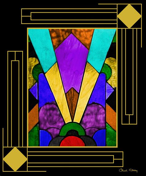 Stained Glass Art Nouveau