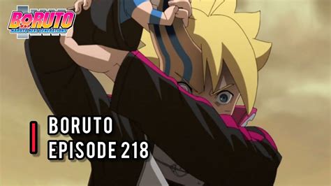 Boruto Episode 218 Sasuke Kawaki Vs Borushiki Part 1 Youtube