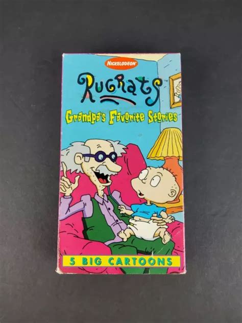Rugrats Grandpas Favorite Stories Vhs Nickelodeon Animation