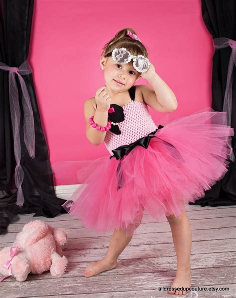 Pink Birthday Outfit Barbie Tutu Dress Barbie Party