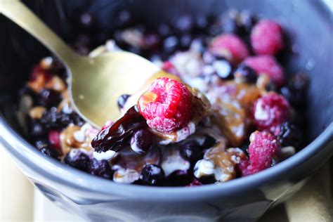 Healthy Berry Bowls My Fave Dessert Or Snack Grazed And Enthused