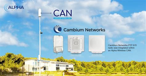 Alpha Wireless And Cambium Networks Deliver Wireless Backhaul Solution