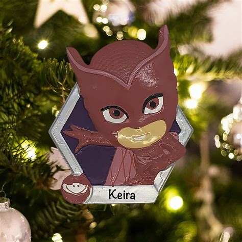 Pj Masks Owlette Personalized Ornament Free Personalization