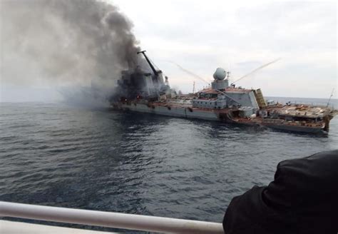 dod ukraine sinks russian supply ship with harpoon missile usni news