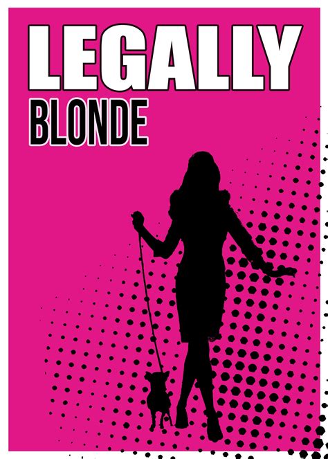 Legally Blonde Movie Poster Digital Download Etsy