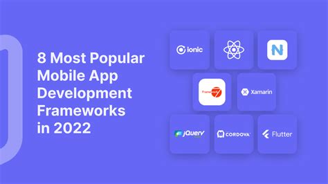 8 Most Popular Mobile App Development Frameworks In 2023